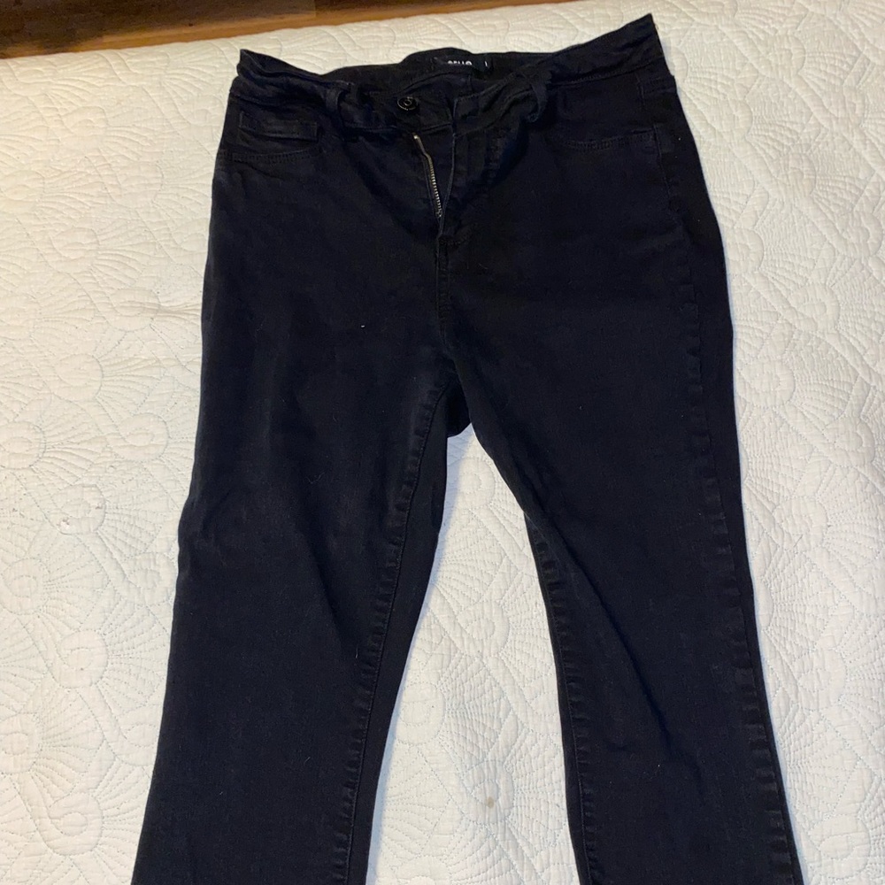 Cello ruffled jeans